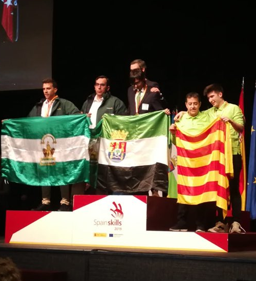 Raúl Yamuza Díaz, plata en los SpainSkills 2019 por la modalidad de Control industrial Raúl Yamuza Díaz, plata en los SpainSkills 2019 por la modalidad de Control industrial